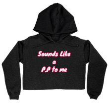 Personal Problem Crop hoodie