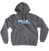 sockcucker blue Hoodies (No-Zip/Pullover)