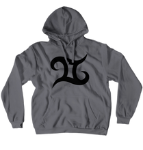 Sudadera capucha "logo Iagoba.com negro"
