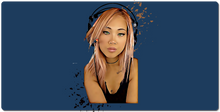 w0lfiebabe XXL Gaming Mousepad
