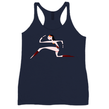 wonderful woman racerback tank