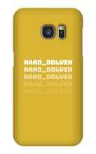 Nano_Dolven's Samsung Phone Cases White Text