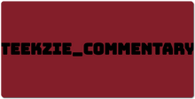 teekzie_commentary XXL Gaming Mousepad