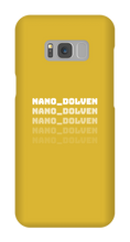 Nano_Dolven's Samsung Phone Cases White Text