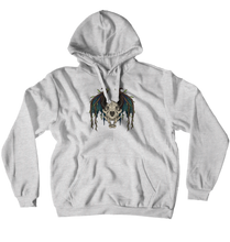 Forest Dragon Skull Hoodie (No-Zip/Pullover)