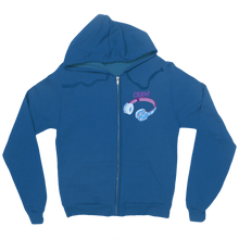 Headphones Zip Up Hoodie