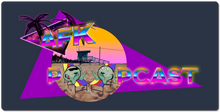 AFK Poopcast "Outrun" XXL Gaming Mousepad