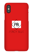 percy_blue32 iPhone Phone Cases