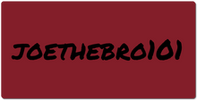 joethebro_101 XXL Gaming Mousepad