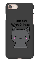 I am a cat iPhone Phone Cases
