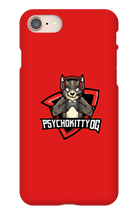 psychokittyog iPhone Phone Cases