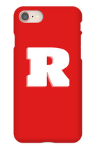 Ryan Syed iPhone Case White Logo