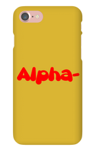 Alpha- iPhone Phone Case
