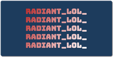 onward_radiant XXL Gaming Mousepad