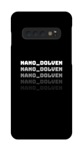 Nano_Dolven's Samsung Phone Cases White Text
