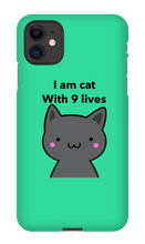 I am a cat iPhone Phone Cases