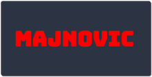 majnovic XXL podloga za miš