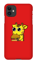 lexxlegion hamburger giraffe  iPhone Phone Cases