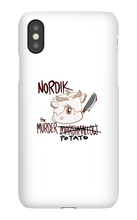 Murder Marshmallow iPhone Phone Cases