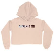 unforgotten RUNE cropped hoodie