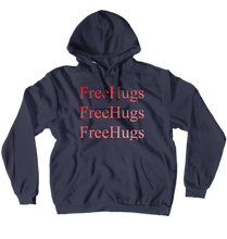 free_hugsza Hoodies (No-Zip/Pullover)