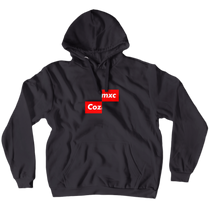 Cozmxc Split Box Logo Hoodie