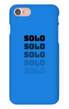 Fading Solo Text iPhone Phone Cases