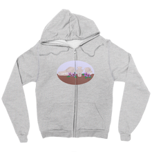 Dogs' Skull Zip Up Hoodie