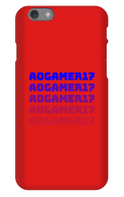 aogamer17 iPhone Phone Cases