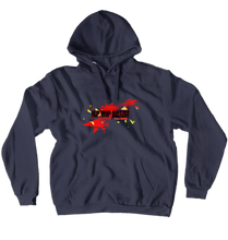 Hip Hop Artist Red Hoodie Pullover