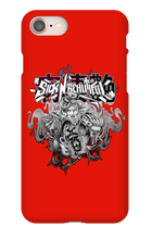 GOD OF THUNDER Iphone Case B&W