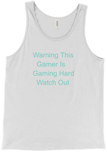 Warning Gamer tank