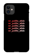 mr_putito_stick iPhone Phone Cases