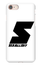 seriallsky iPhone Phone Cases white edition