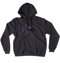 kjmixr BE U wolf hoodie