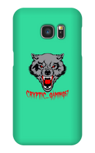Cryptic's Dark Wolf Samsung Phone Cases