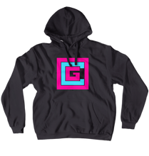 OCGamer Hoodie (Pink on Blue)