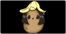 Happy Potatonana XXL Gaming Mousepad