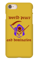 World Domination iPhone Phone Cases