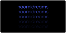 naomidreams XXL Gaming Mousepad