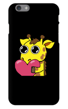 lexxlegion heart giraffe iPhone Phone Cases
