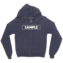 Sample Zipped Hoodie