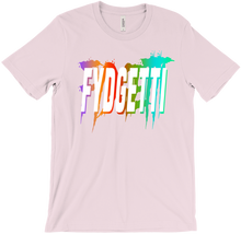FYDGETTI T-shirt White Text