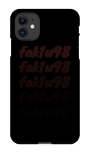 fak1u98 iPhone Phone Cases