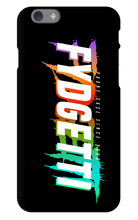 FYDGETTI White Text Design iPhone Case