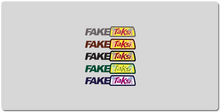 Fake Taksi Kleuren van de Kaart Gaming Mousepad