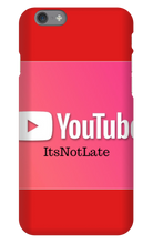itsnotlate iPhone Phone Cases