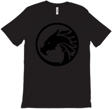 QcDragonz T-Shirts Black Logo