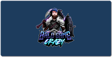 Bald Game Crazy XXL Gaming Mousepad