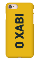 O Xabi iPhone Phone Cases - Logo OXabi Black
